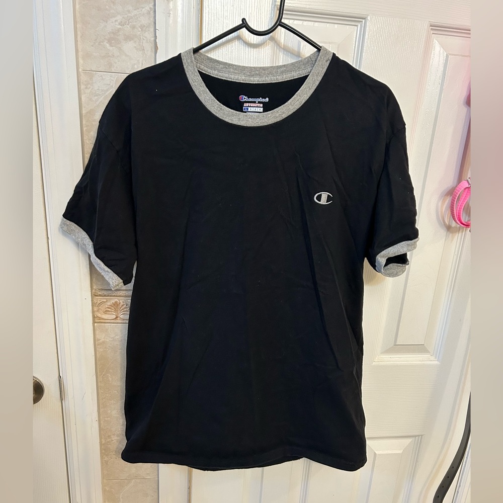 Black Champion Tee